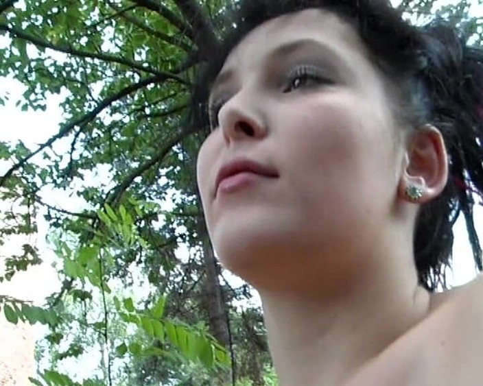 German amateur couples: Hot Redhead German Slut Fucking at the Park