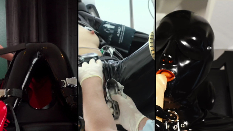 Rubber pervs: Verhalen uit de Rubberkliniek: 2 femdoms en het latexpaar