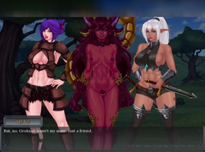 3DXXXTEEN2 Cartoon: Sabiya ve Lideri. 3 boyutlu porno çizgi film seks
