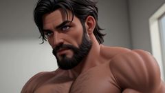 Erotic Man: 언리얼 핸잡 잘생긴 3D Cgi Men