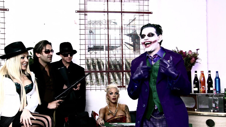 Superhero: Awesome group sex party with Joker and his allies