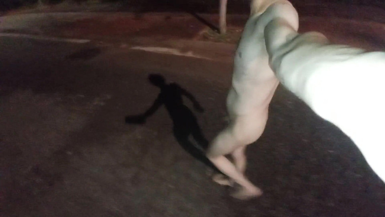 Dan Eagle: Walking Totally Naked on the Street