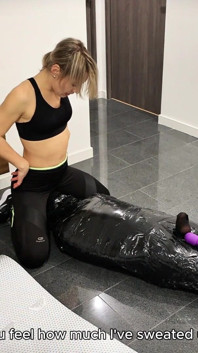Defiant Slave's Endurance Test: Edging and Teasing During Exercise - Maitresse Julia