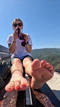 She Finally Took Them of