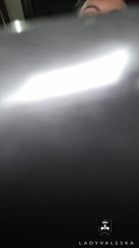 Latex breath play POV.