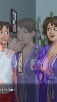 팬티에 따먹히는 밀프 Landlady, 팬티 냄새를 맡는 밀프 - Summertime Saga 07