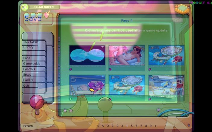 Porny Games: Космическое спасение: Code Pink (v12.5) - Девушка-байкерша с красивыми тату