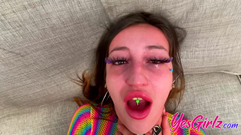 YesGirlz: Tattooed babe Anna Chambers fucks hardcore