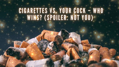 Goddess Misha Goldy: Cigarety vs tvůj penis - Kdo vyhraje? (spoiler: vy ne)