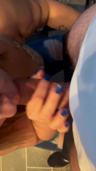 Kitchen Blowjob