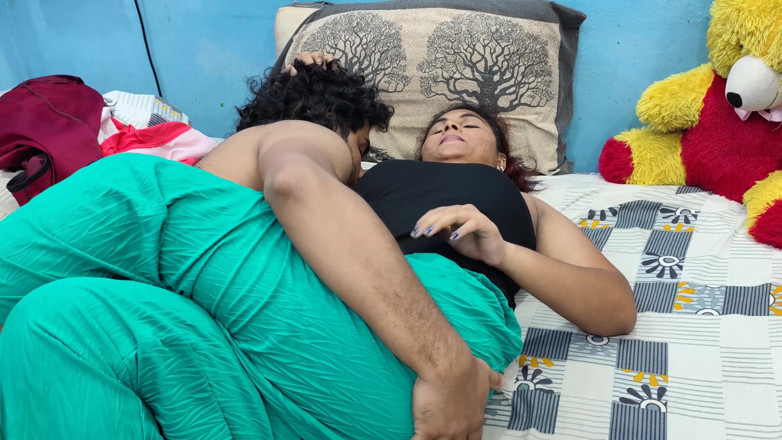 Vaigavarun45: Girl Suck Boy Chest and Boy Removing Girl Dress Hot...