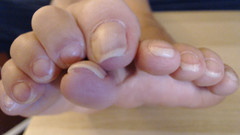 Abby Anna: Natural No Gloss Toenails