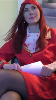 Air Hostess Kattie Gold Take Hot BBC Fucking