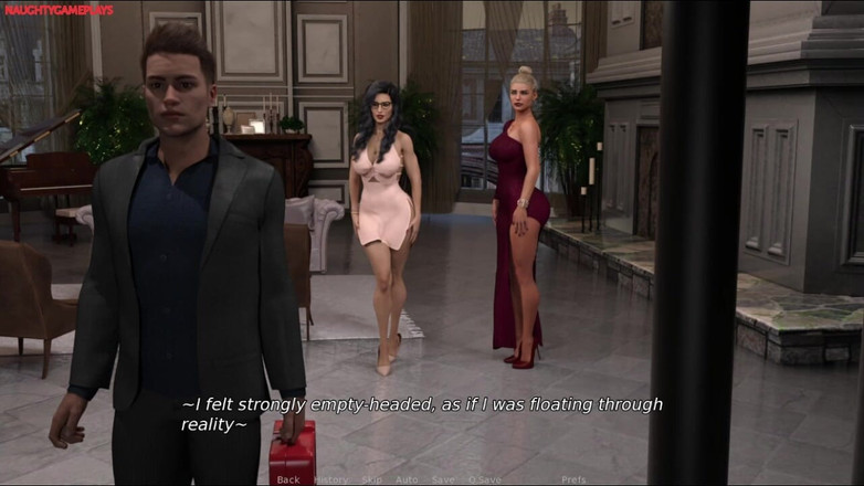 Naughty gameplays: Milfylicious Ep 01 autorstwa Maximus - Gorąca MILF Ekstremalne głębokie gardło i...