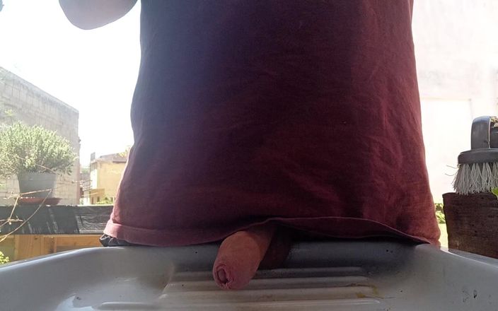 Kinky Guy: Utomhus sommar kissa