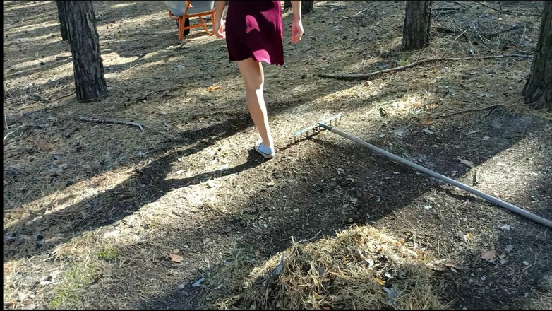 SexyAnka: Sexe avec un beau-fils dans la forêt