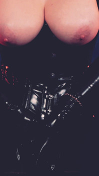 Latex and Bondage Fetish - Curvy MILF Teasing.