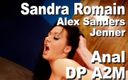Edge Interactive Publishing: Sandra Romain &amp;amp; Alex Sanders &amp;amp; Jenner anální DP A2M výstřik na...
