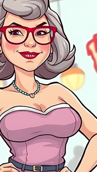 Arte del fumetto tette
