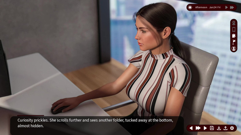 Johannes Gaming: 欲望的耳语 18 sarah 发现了一个带有 neil 视频的闪光驱动器，从妮可口交