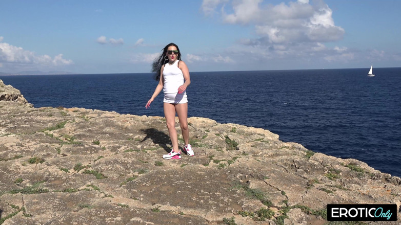 German bitch hunter: German Bitch Hunter Pounds Horny Slut on Wild Beach Fuck
