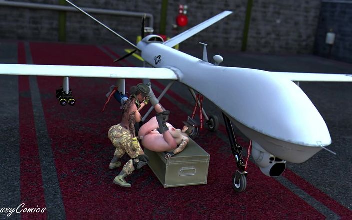 Sassy Comics Trans: Un général de l’armée de l’air américaine se fait sodomiser...