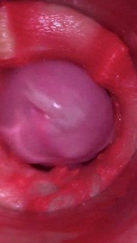 Caméra dans la chatte : éjaculation puissante dans la chatte ! Meilleur ASMR interne