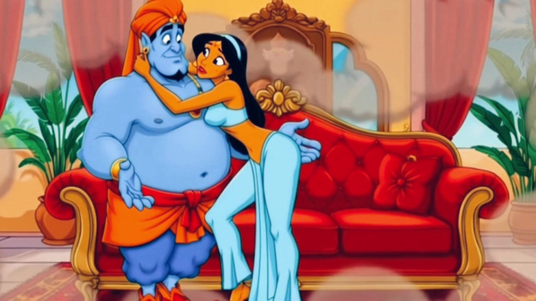 Octopussy Lovers Club: Sürtük prenses ve şehvetli bir cin bir lambayı ovuyor