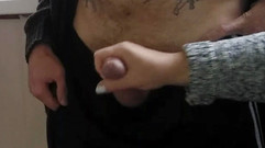 Zona901: Si masturba il mio cazzo in una pausa fumando # 4