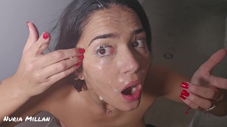 Nuria Millan: Spitting a oční fetiš - sledujte, jak si dávám výstřik do...