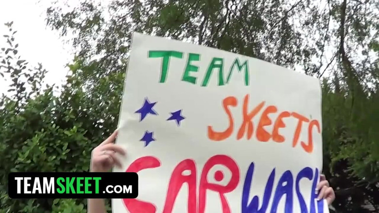 Team Skeet: Lass sie dich einseifen
