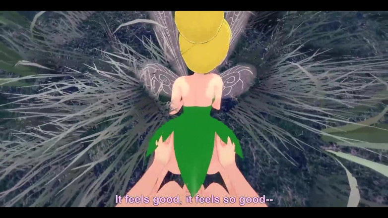 Fantasy king: Tinker Bell başka bir peri izlerken seks yapıyor | Peter Pank |...