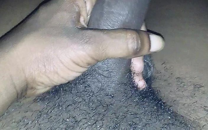 SweetDWillie456: Papai jacking enorme pau monstro preto