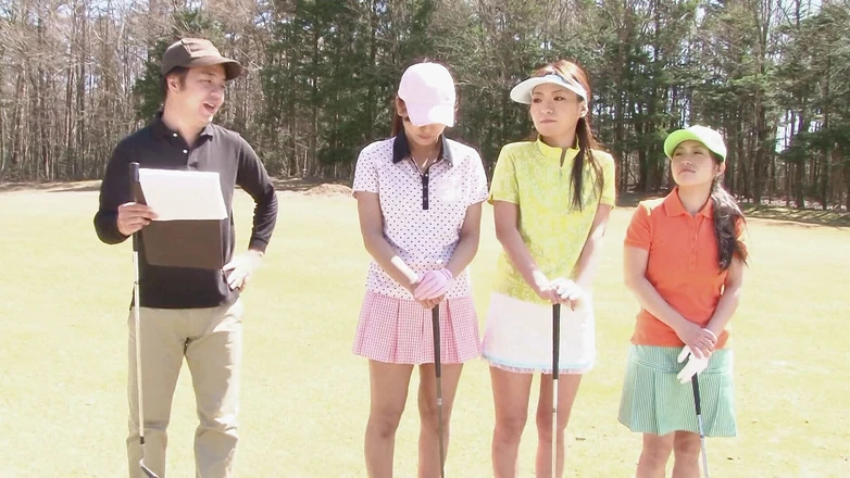 The Asian Sports: Andiamo per alcune ragazze di Golf, avrai così tanto cazzo