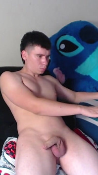 I Strip Naked to Masturbate Until I Eat My Cum