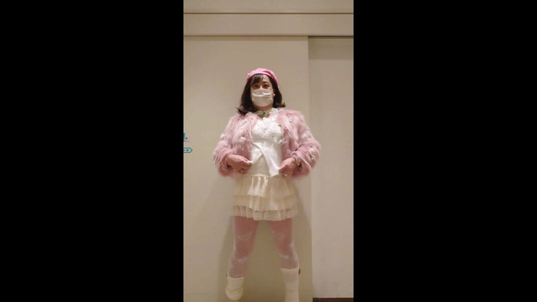 Saori_M: Prachtige volledig roze stijl en masturbatie.