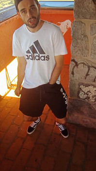 Playing with Him in Shorts