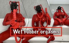Miss_Fetilicious: Orgasmi di gomma bagnata