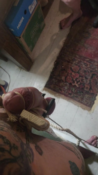 Unholy Crucifix Ballbusting