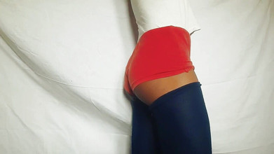 Cross Indian: My 18 Years Old Stepdaughter Dirty Talk Me Helped Cumshot #12