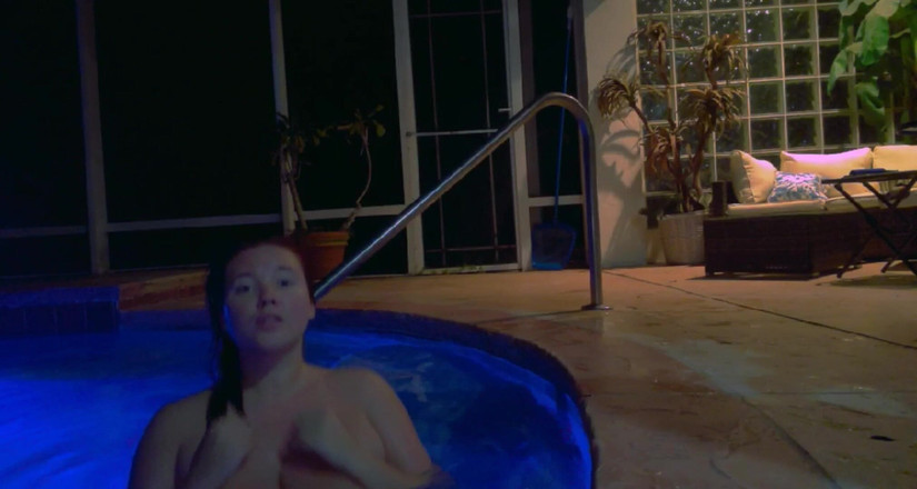 Annabelle Rogers: Nocne pływanie .... nago Oczywiście &amp;; Spokojny i Zmysłowy Klimat!
