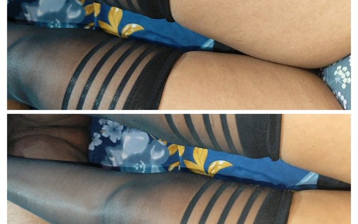 Suryasushma: Hot Indian Desi Bhabhi in Stockings Enjoying with Her Stepfather...