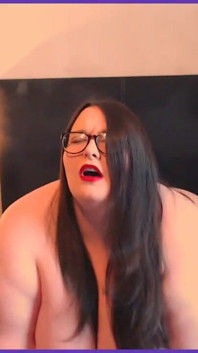 SSBBW cock riding POV -  Let her fuck you