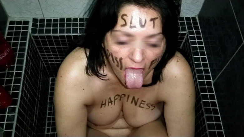 Toilet Mommy: La matrigna che scrive il corpo si prende una piscia...