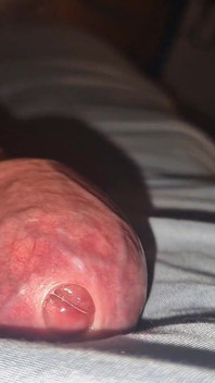 Alpha Uncut Cock Ring Stroking and Explosive Cumshot