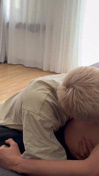 Huge Cock Deepthroat Until Massive Cum in Mouth