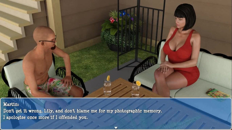 Dirty GamesXxX: Crinul valei: gospodină fără sutient lângă piscină