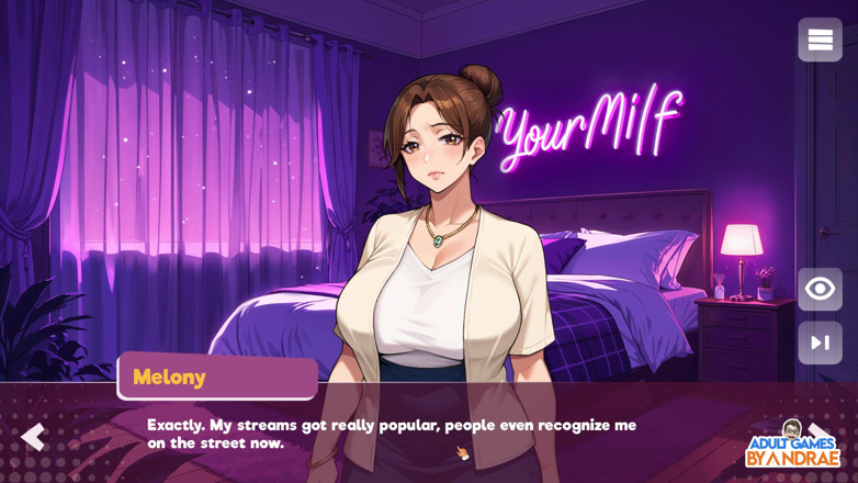 Adult Games by Andrae: Ep7: Ending Scene with Melony - Getting Inside: Hentai Story