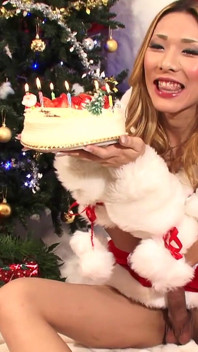 japan: Karinas weihnachts-cumshot