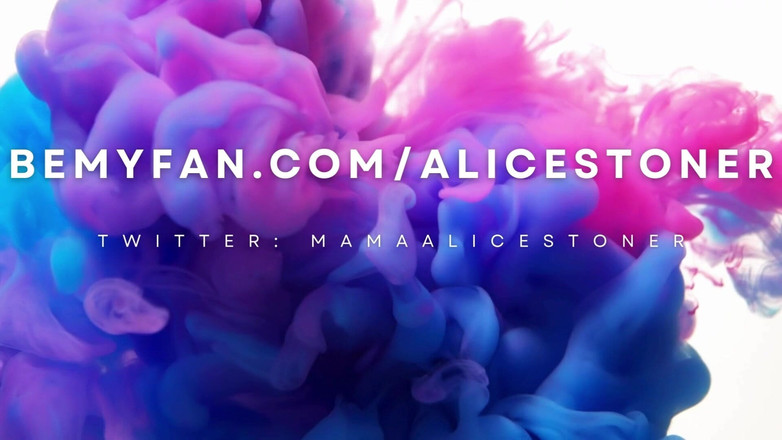 Alice Stoner: Underbar BBW stink slampa retar dig innan cuckolding dig med...